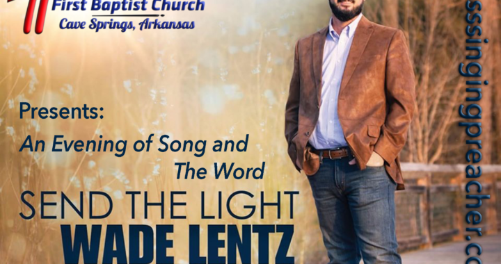 Wade Lentz Send the Light Concert